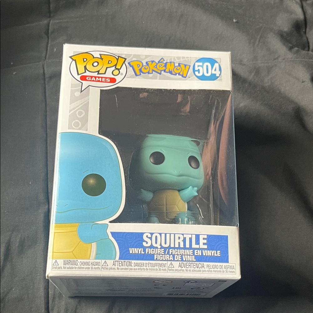 Funko Pop Pokémon Squirtle Figure - 504
